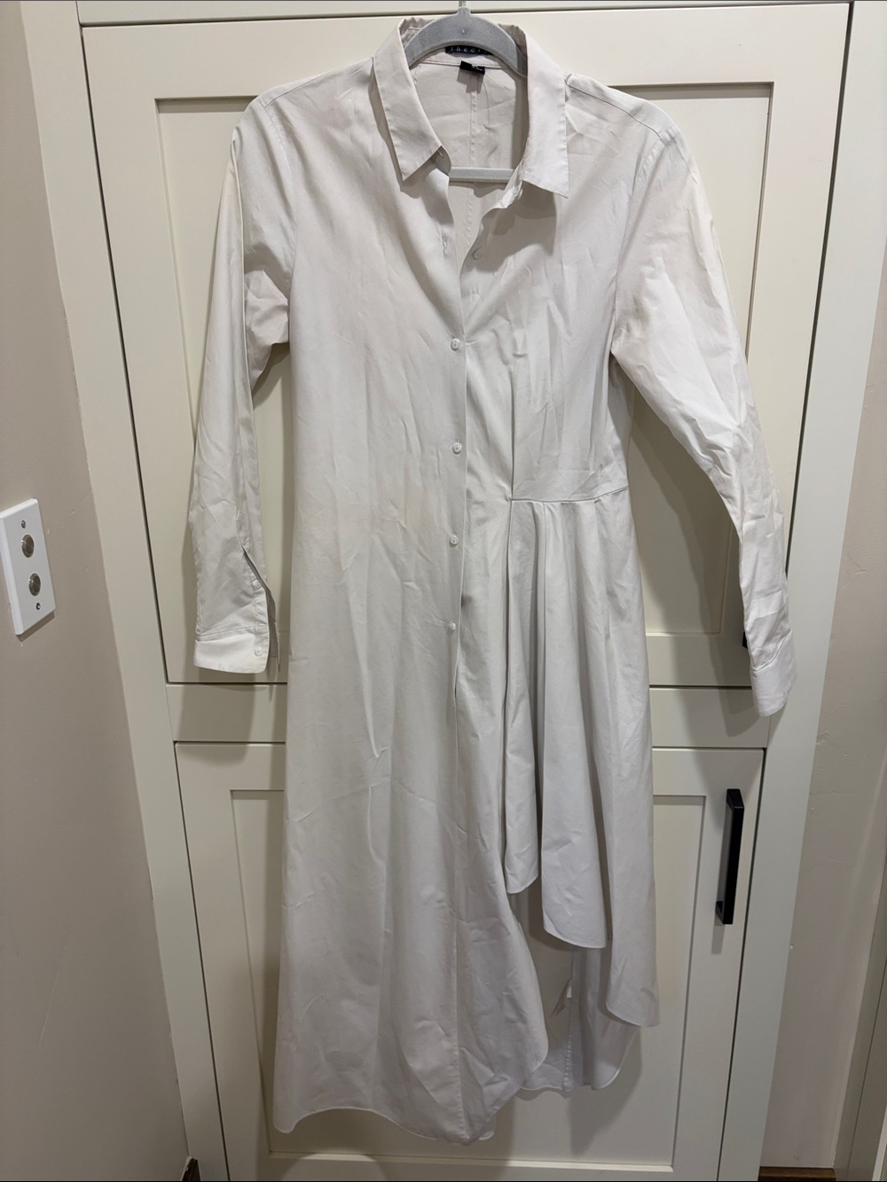 Theory Long Sleeve Shirt Dress 6